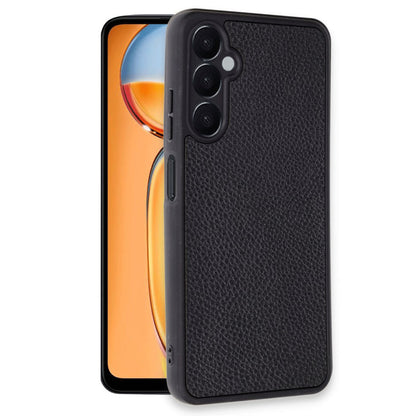 Galaxy A26 Kılıf Aras Deri Kapak - Siyah