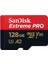 SanDisk Extreme Pro microSD UHS I Card 128GB for 4K on SmartP, Cam Drones 200MB/s R, 90MB/s