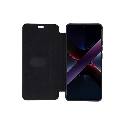 Poco X7 Pro Kılıf Flip Cover - Taba