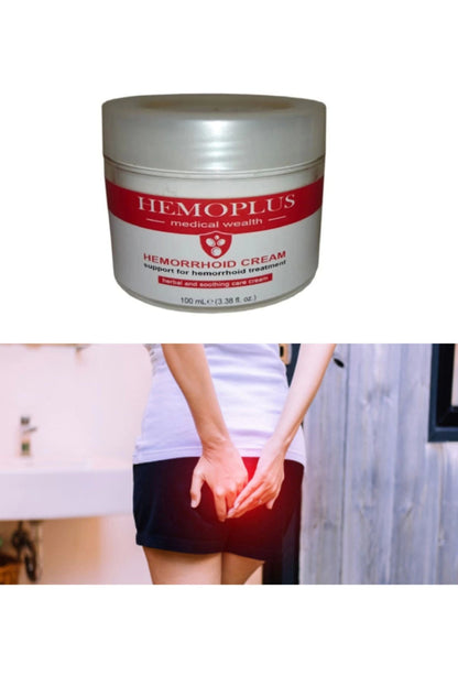 Hemoplus Rahatlatıcı Masaj Bakım Kremi 100 ml 2 Adet