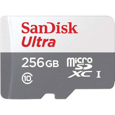 256GB Kapasiteye Sahip Hızlı microSD Kart, UHS-I Sınıf 10