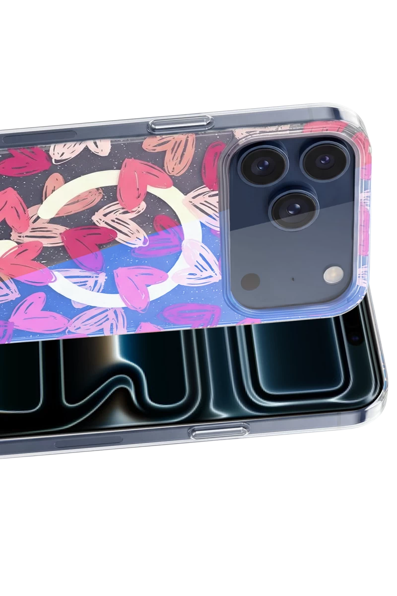 Onegif iPhone 17 Pro Max Desina Magsafe Kapak - Desen 6