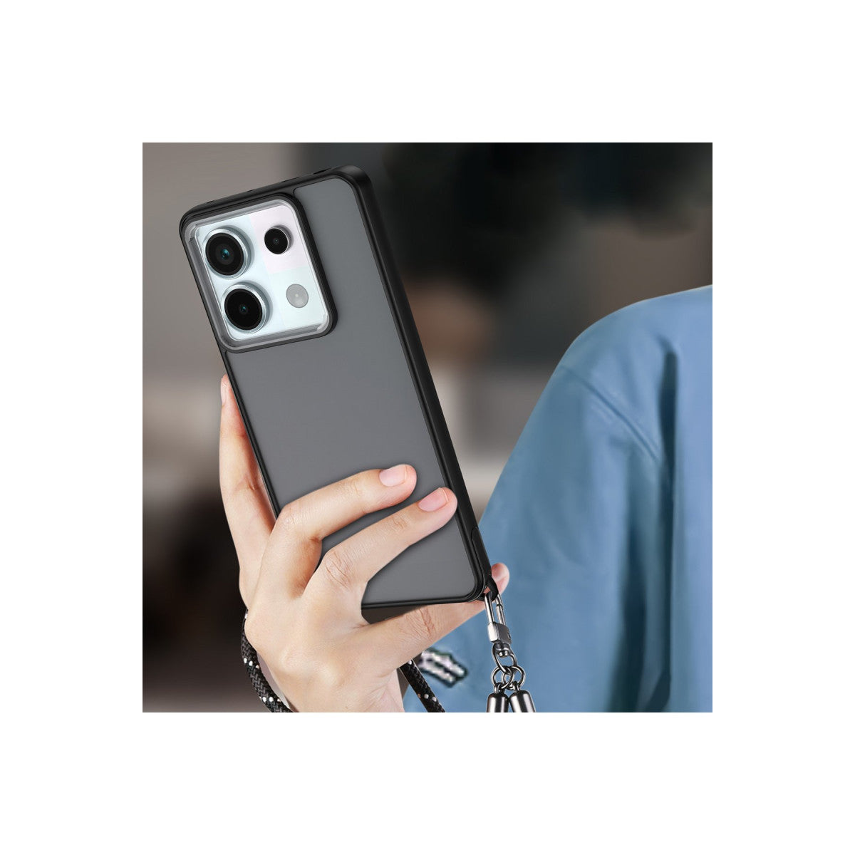 Redmi Note 13 Pro 5G Kılıf Elegant Kapak - Siyah