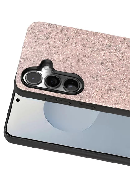 Galaxy S25 Plus Bright Simli Kapak - Pembe