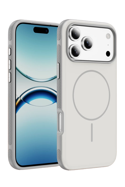 iPhone 17 Pro Max Neksa Magsafe Kapak - Beyaz