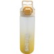 Sarı Renkli 800 ml PC Matara, Şık ve Kullanışlı