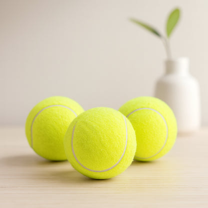 3lü Tenis Kort Topu - Poşetli Kartela Ambalaj