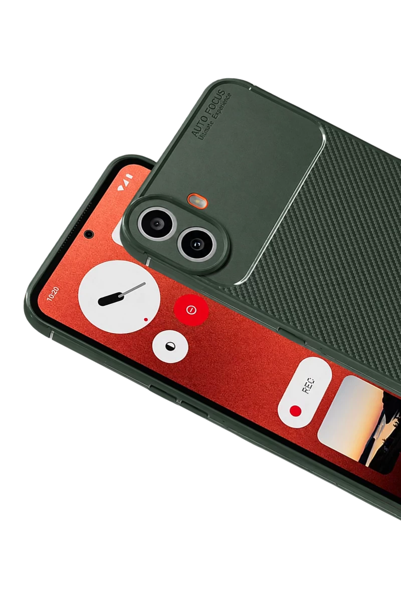 Nothing Phone Nothing CMF Phone 1 Auto Focus Karbon Kapak - Yeşil
