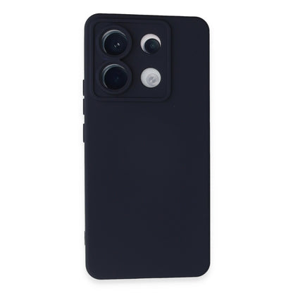 Redmi Note 13 Pro 5G Kılıf Nano içi Kadife Silikon - Lacivert