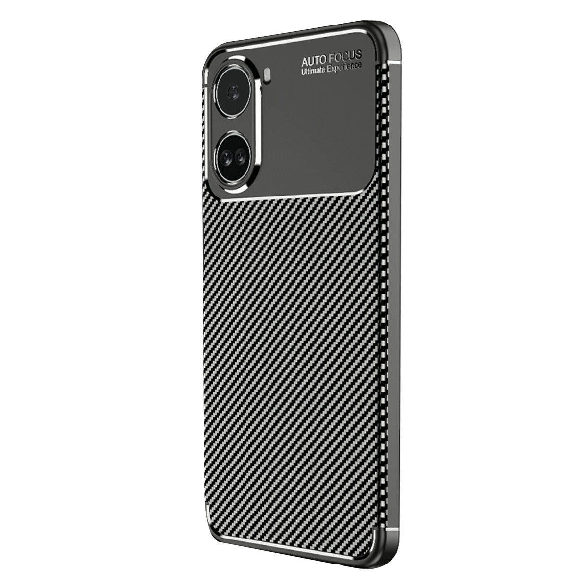 Poco X7 Pro Kılıf Auto Focus Karbon Kapak - Siyah