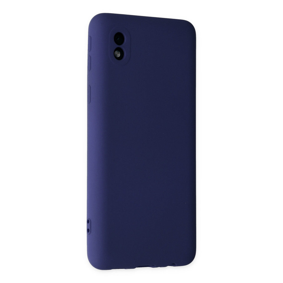 Galaxy A01 Core Kılıf Nano içi Kadife Silikon - Lacivert
