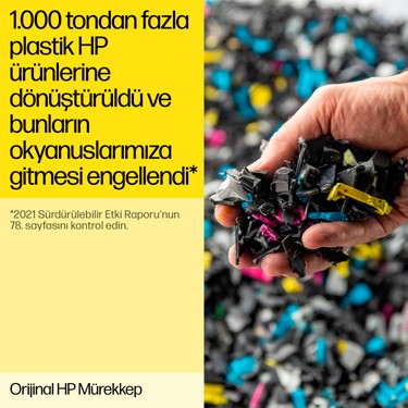 HP 653 Black Siyah Kartuş