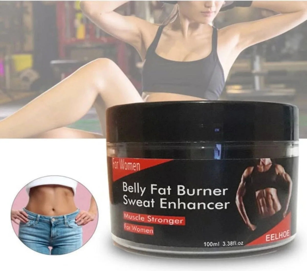 Belly Fat Burner For Women Kadın Hızlı Krem 100 ml