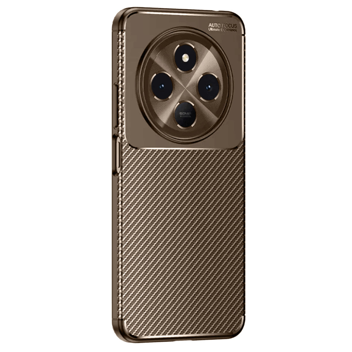 Spark 30C Kılıf Auto Focus Karbon Kapak - Kahverengi