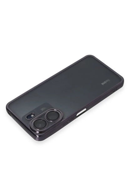 Redmi 13C Kılıf Razer Lensli Silikon - Mor