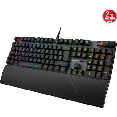 Asus ROG STRIX SCOPE II RX AURA SYNC RGB MEKANİK TÜRKÇE TUŞ DİZİLİMİ ROG RX RED SWITCH IP57 MULTI