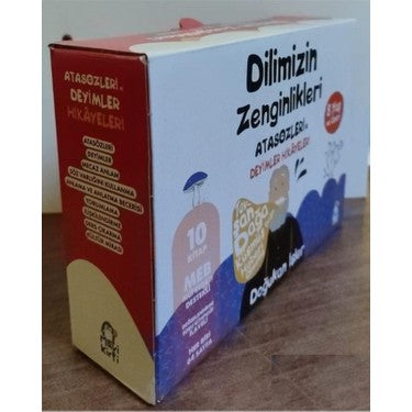 Mavi Kirpi Çocuk Klasikleri Atasözleri ve Deyimler 10 Kitap Seti