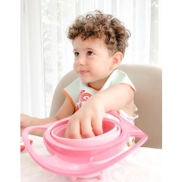 Dökülmeyen Tabak Çocuklar için Pratik Tasarım