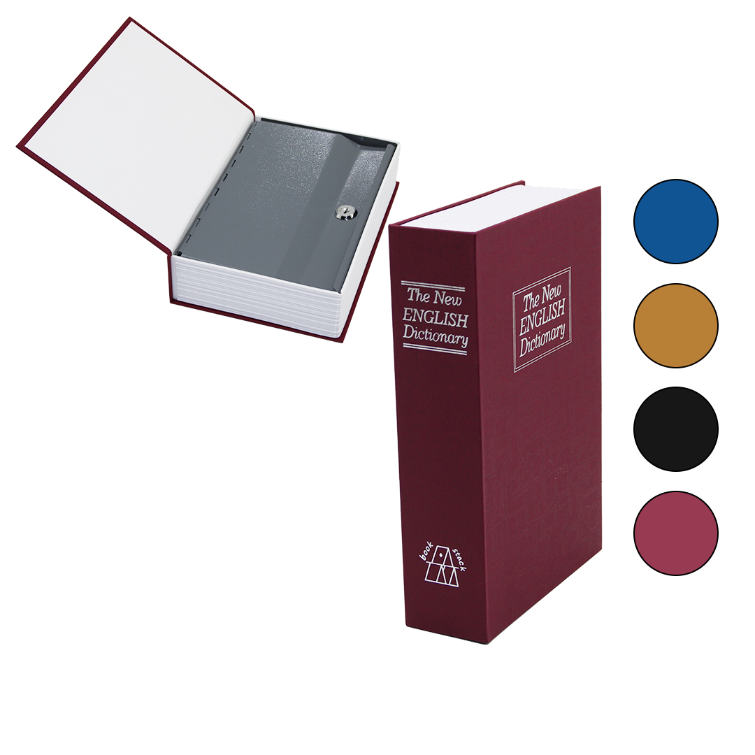 Kitap Modeli Kilitli Kasa 240x155x55 mm
