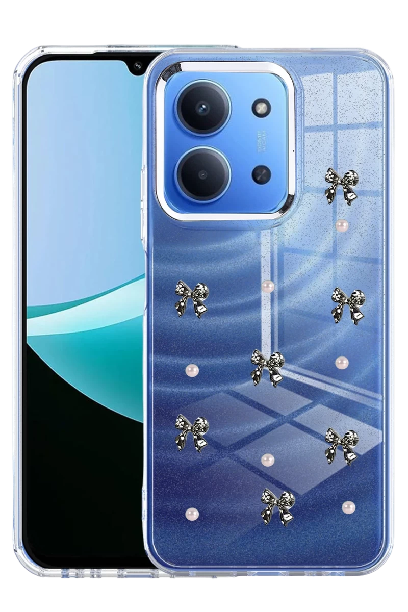 Redmi 15C 4G Fiyonk Desenli Kapak - Desen 8