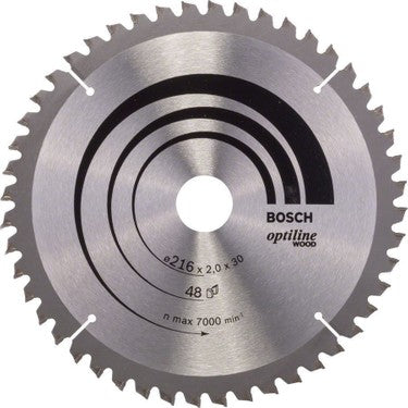 216 x 2 x 30 mm 48 Diş Daire Testere Bıçağı ile Yüksek Kesim