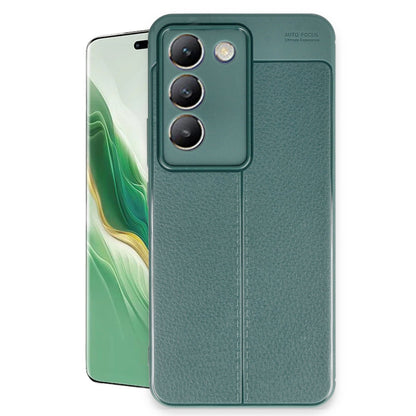 V30 Lite 4G Kılıf Auto Focus Kapak - Koyu Yeşil