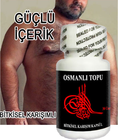 Osmanlı Topu 30LU: 2 Adet Erkeklere Özel Formül