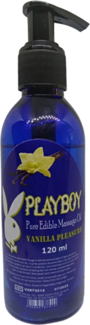 Playboy Pure Edible Massage Oil 120ml Vanilya Aromalı Masaj Yağı