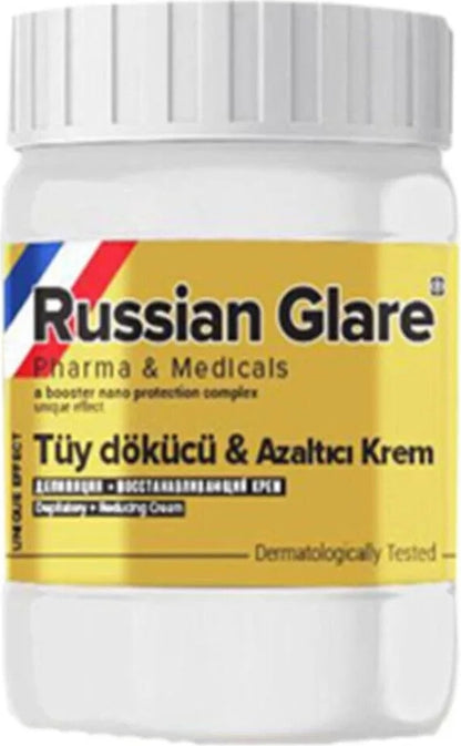 Süper 50 ml Arnavut Kremi 1 Ad + Russıan Glare Tüy Dökücü Azaltıcı Merhem 50ML 1 Ad
