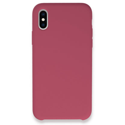 iPhone XS Max Kılıf Lansman Legant Silikon - Fuşya