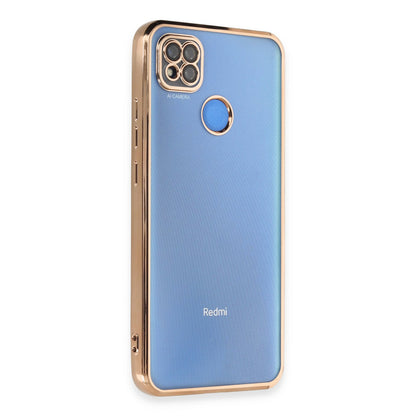 Redmi 9C Kılıf Razer Lensli Silikon - Gold