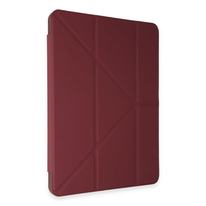 Pad V9 Kılıf Kalemlikli Mars Tablet Kılıfı - Mürdüm