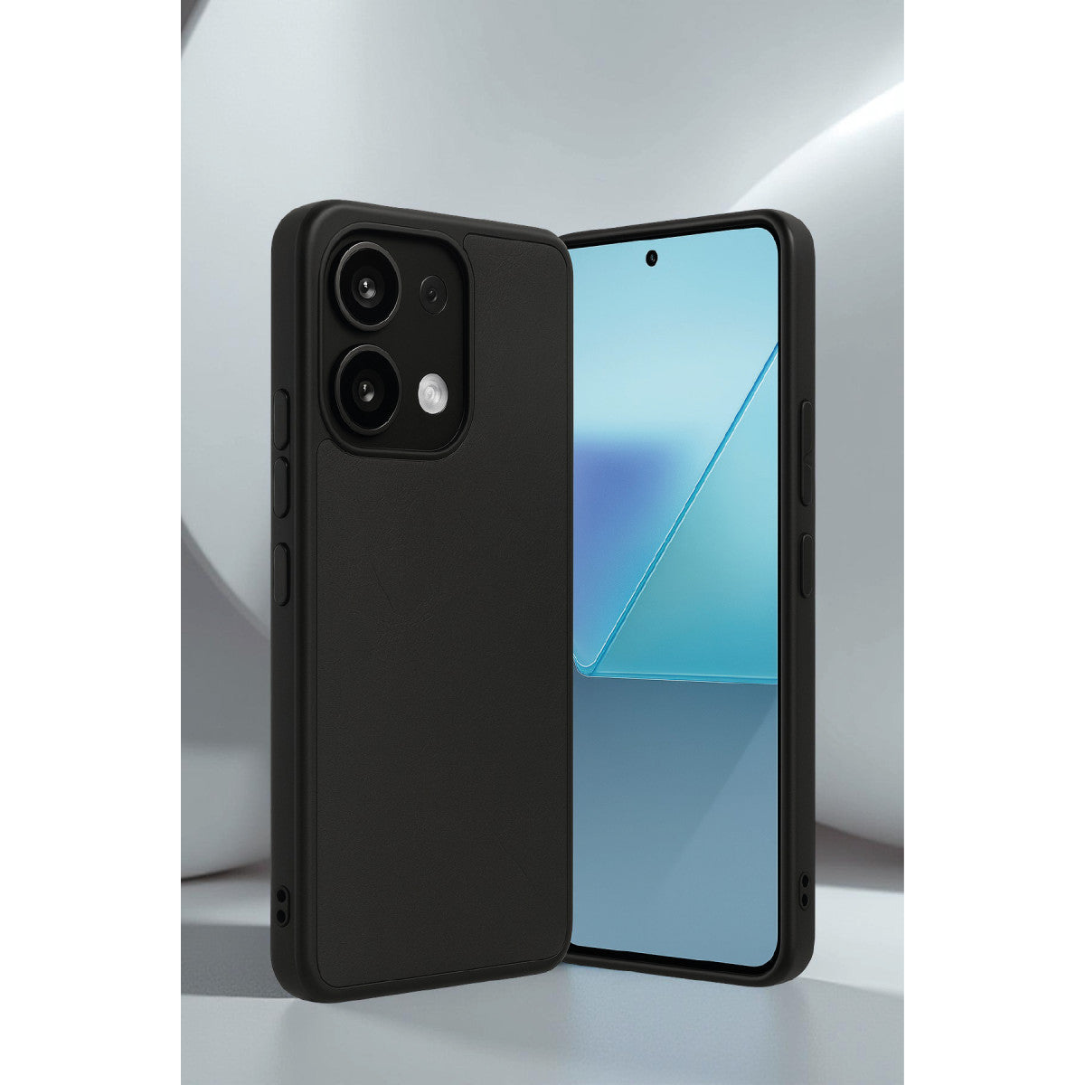 Redmi Note 13 4G Kılıf Aras Deri Kapak - Bordo