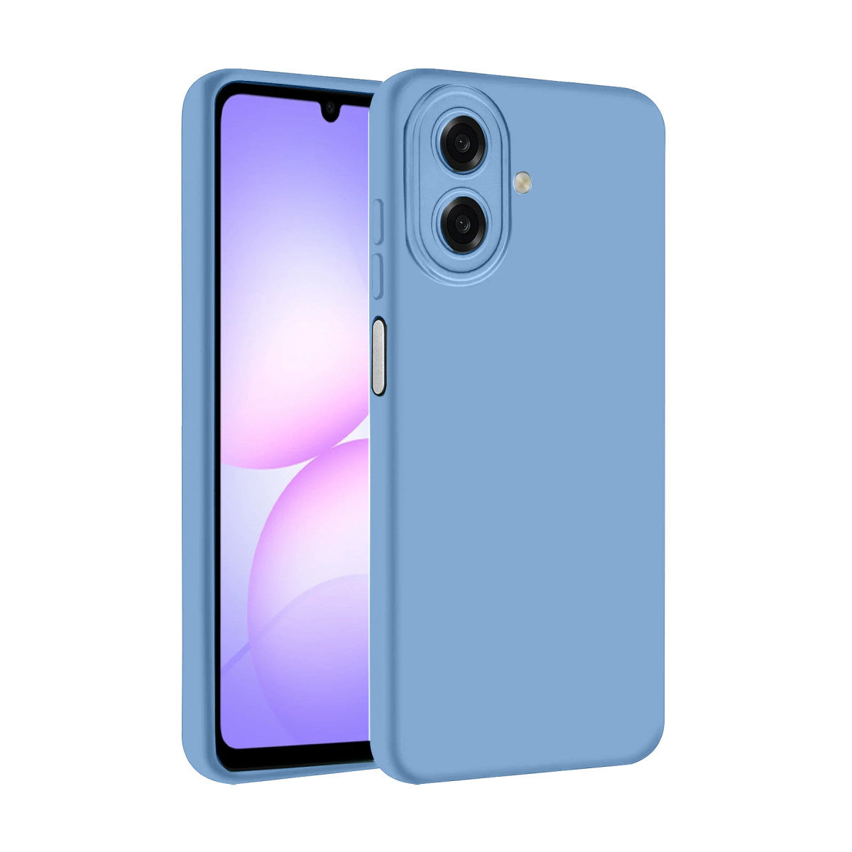 Galaxy A07 4G Nano içi Kadife Silikon - Mavi