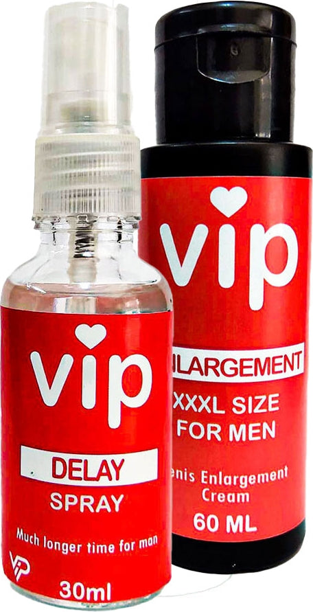 Vıp Erkekıere Özel 30 ml Delaysprey + Özel Xxxlözeı Öıçüıendirme Kremi 60 ml