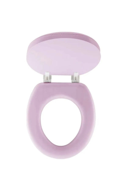 PEMBE YUMUŞAK KLOZET KAPAK BÜYÜK PUF 42x41 cm (5643)