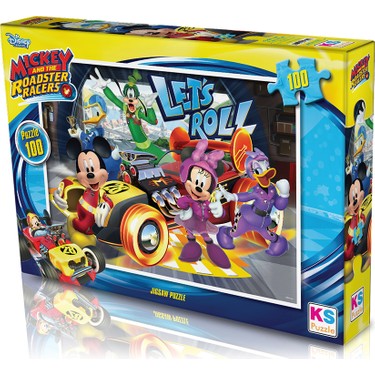 Mickey Mouse Temalı Eğlenceli Puzzle Seti
