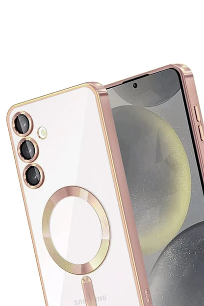 Galaxy A56 Kross Magneticsafe Kapak - Rose