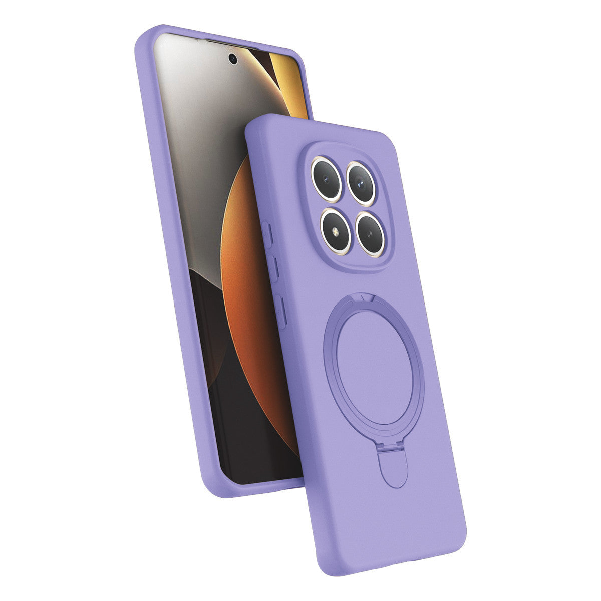 Redmi Note 15 Pro 5G Regal Magsafe Standlı Kapak - Lila