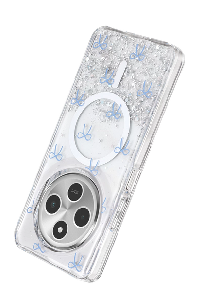 Onegif Redmi 14C Misk Simli Magsafe Kapak - Desen 3
