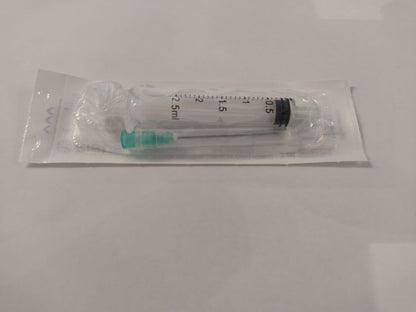 LS Enjektör - 2 cc - 21G x 38mm - Yeşil