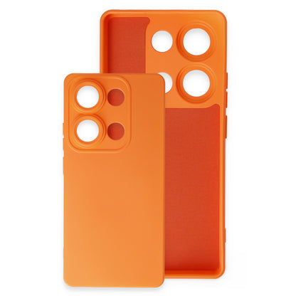 Redmi Note 13 4G Kılıf Nano içi Kadife Silikon - Siyah