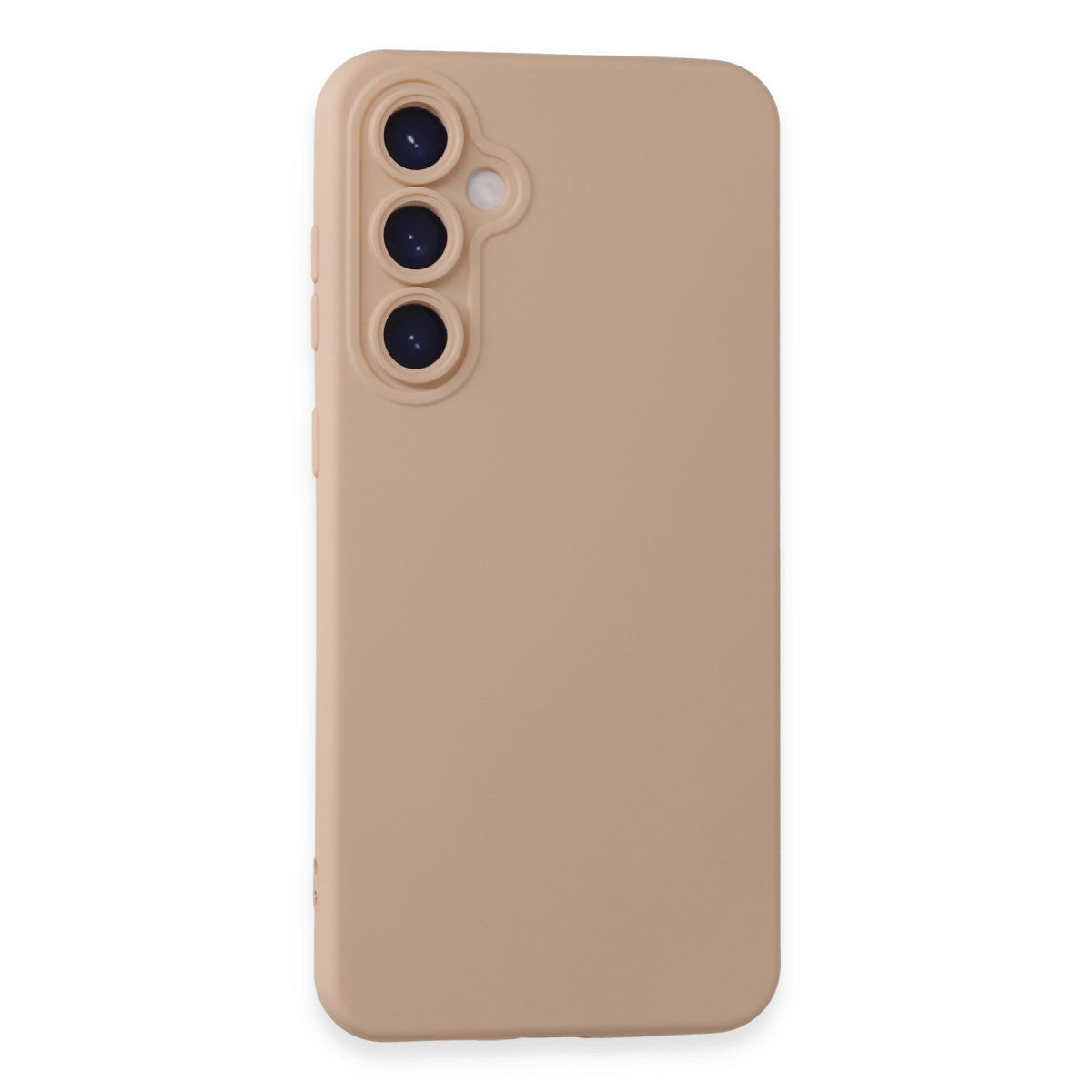 Galaxy S23 FE Kılıf Nano içi Kadife Silikon - Pudra