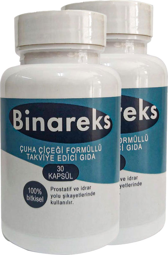 Binarex Çuha Çiçeği Formüllü HAPXNS:032 2AD.ET Birden Pro.stat 30 Lu Caps / Erkeklere Özel 30LU Pro.stat Ürünü 2 Adet