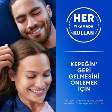 330 ml elma sirkesi özlü şampuan, kepek önleyici bakım sağlar