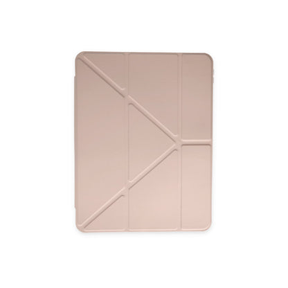 Galaxy P610 Tab S6 Lite 10.4 Kılıf Kalemlikli Mars Tablet Kılıfı - Rose Gold