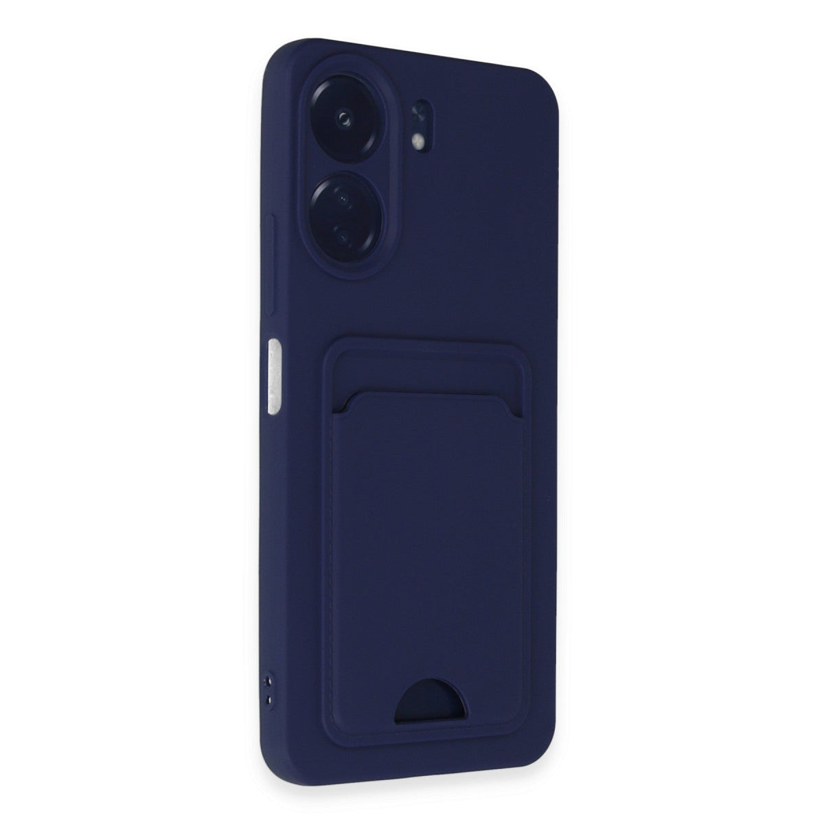 Redmi 13C Kılıf Kelvin Kartvizitli Silikon - Lacivert