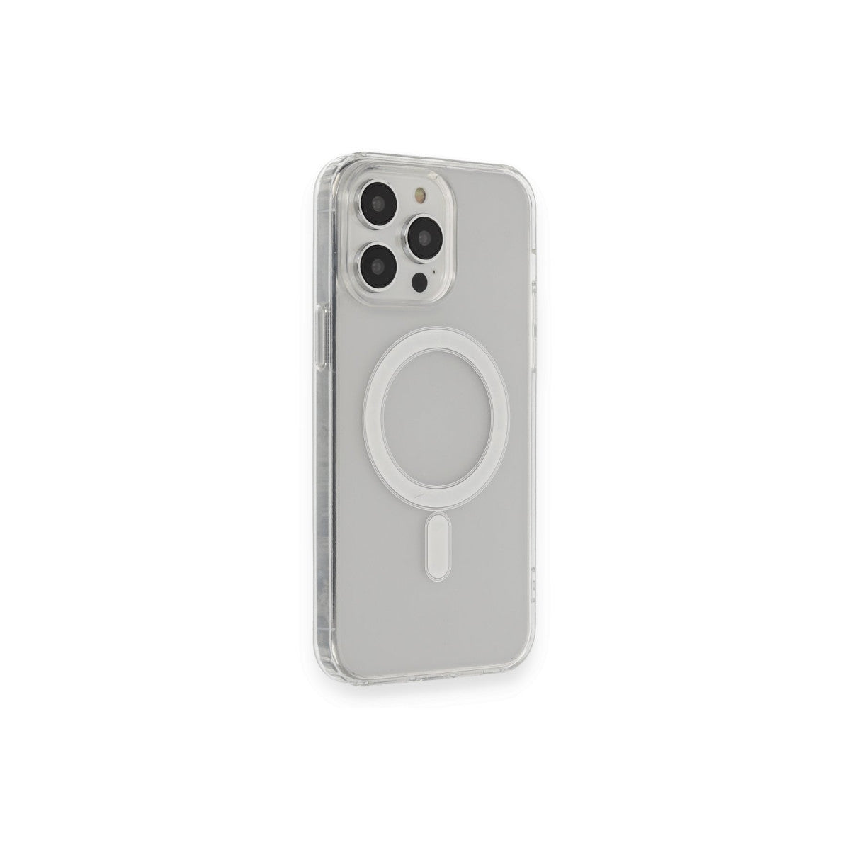 iPhone 14 Pro Kılıf Matte Şeffaf Magneticsafe - Şeffaf
