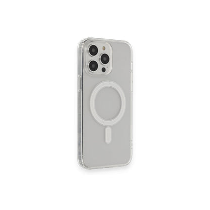 iPhone 14 Pro Kılıf Matte Şeffaf Magneticsafe - Şeffaf