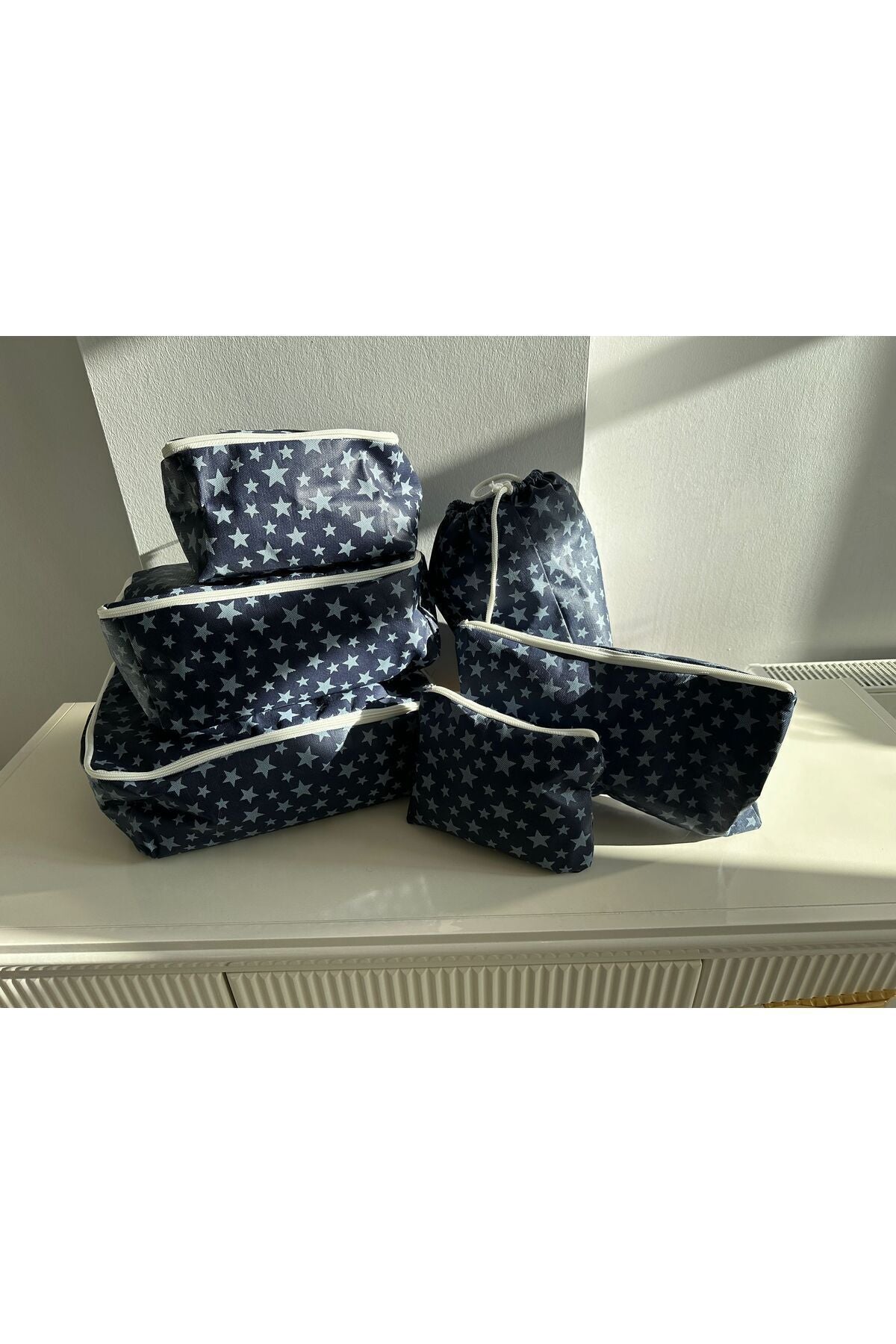 6 lı Valiz Düzenleyici Bavul Içi Organizer Set Seyahat Hurcu